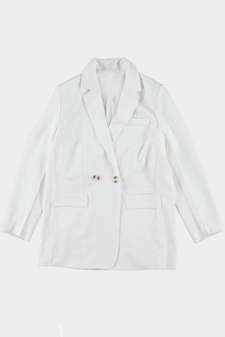 Blazer Double Breasted - Wit