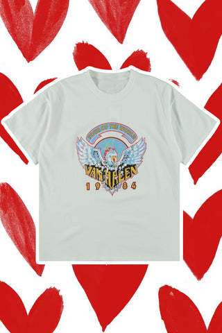 T- shirt van Halen - Wit