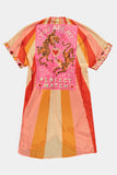 Kaftan Print - Rood