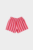 Short streep - Roze-rood