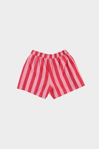Short streep - Roze-rood