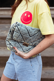 Jeans tas doorgestikt