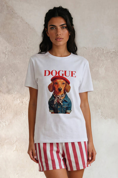 T-shirt met print