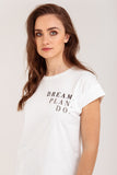 T-shirt Dream - Zwart